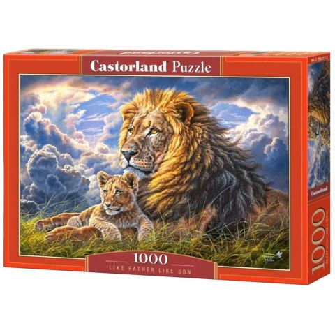 Puzzle układanka 1000 elementów Jaki ojciec taki syn 68 x 47 cm CASTORLAND Puzzle układanka 1000 elementów Jaki ojciec taki syn 68 x 47 cm CASTORLAND