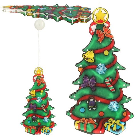 Lampki LED wisząca dekoracja świąteczna choinka 45cm Lampki LED wisząca dekoracja świąteczna choinka 45cm
