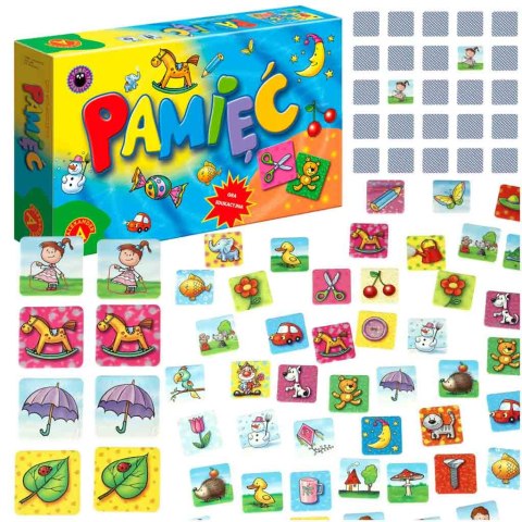 ALEXANDER Gra edukacyjna Pamięć memory obrazki 4+ ALEXANDER Gra edukacyjna Pamięć memory obrazki 4+