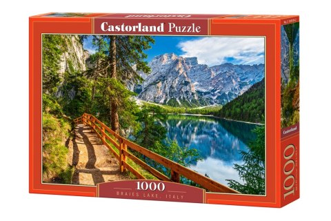 Puzzle układanka 1000 elementów Jezioro Braies Włochy 68 x 47 cm CASTORLAND Puzzle układanka 1000 elementów Jezioro Braies Włochy 68 x 47 cm CASTORLAND