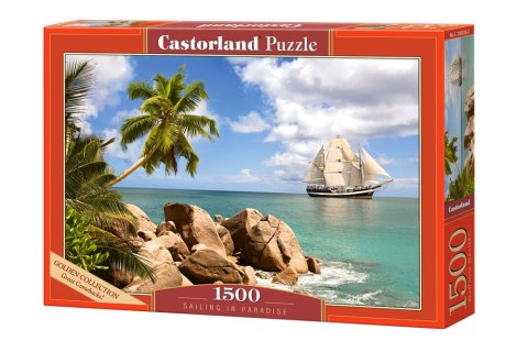 Puzzle układanka 1500 elementów Żeglowanie w raju 68 x 47 cm CASTORLAND Puzzle układanka 1500 elementów Żeglowanie w raju 68 x 47 cm CASTORLAND