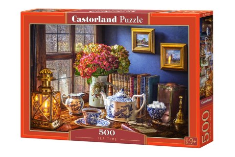 Puzzle układanka 500 elementów Czas na herbatę 9+ CASTORLAND Puzzle układanka 500 elementów Czas na herbatę 9+ CASTORLAND